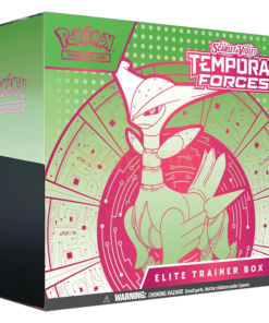 Scarlet & Violet—Temporal Forces Elite Trainer Box (Iron Leaves) – English Sealed