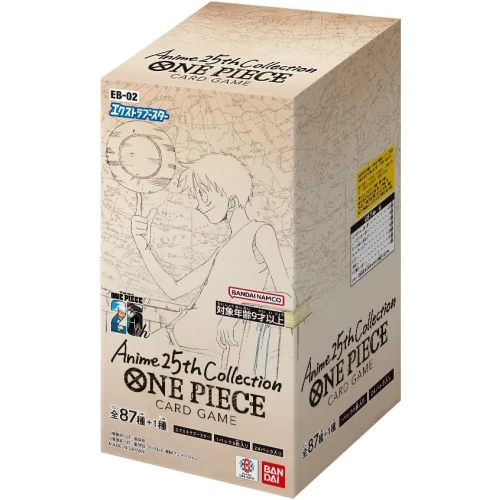 EB-02 Anime 25th Collection Booster Box – Japanese One Piece TCG