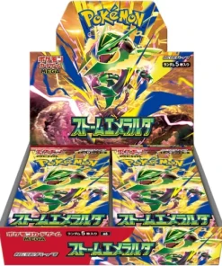 Pokémon M6 Storm Emerald Booster Box Japanese | Mega Rayquaza ex Pokémon Cards