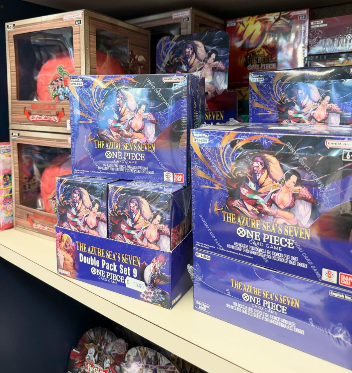 The Azure Sea’s Seven Booster Box (OP-14) — English