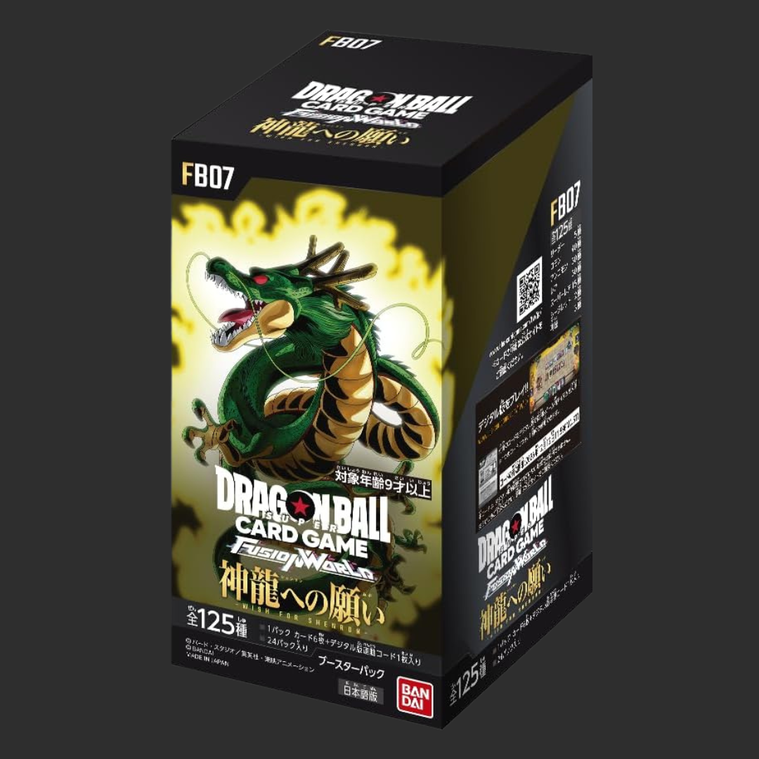 Dragon Ball Super Fusion World Wish for Shenron Booster Box FB07 – Japanese